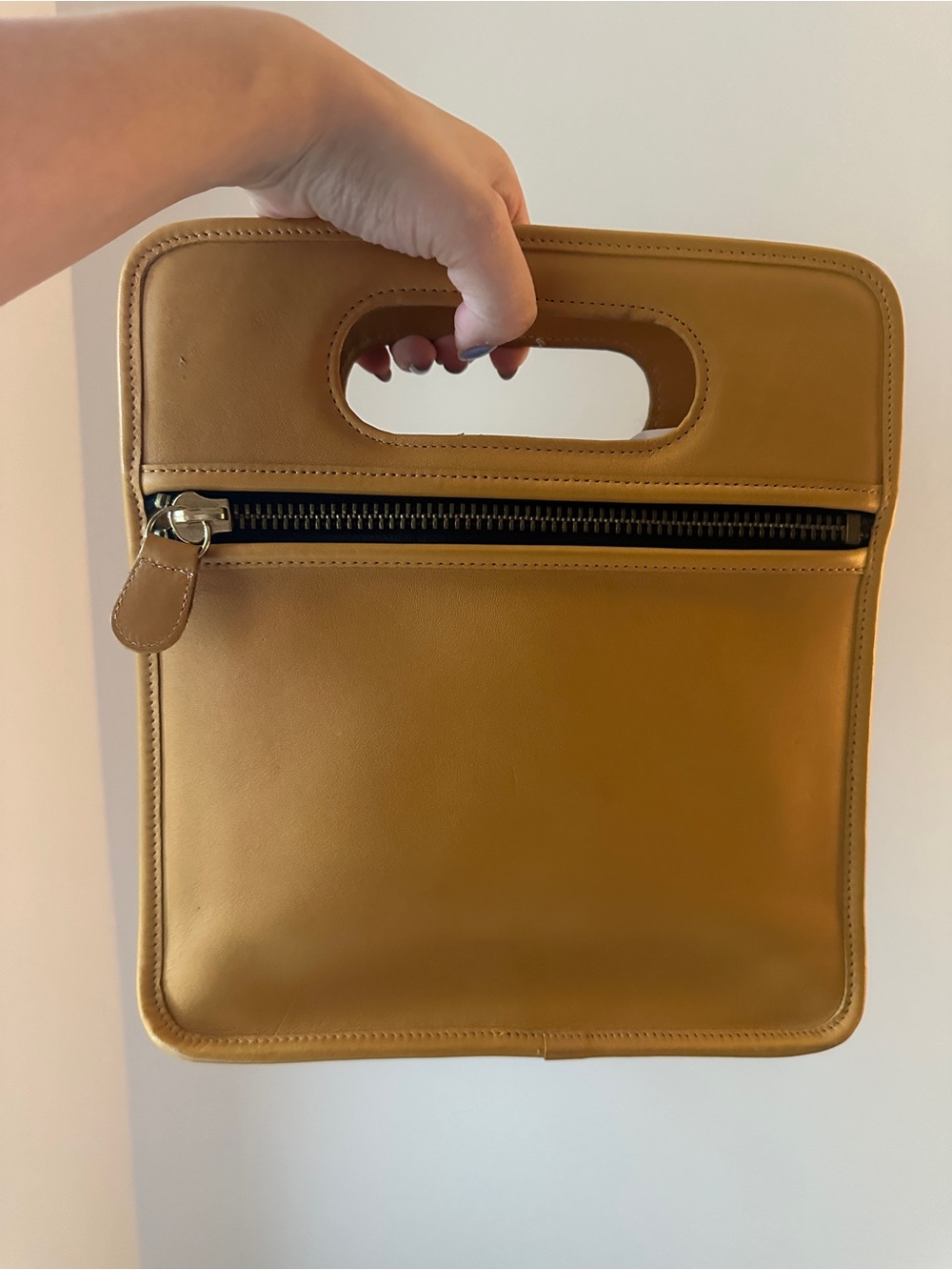 Vintage Coach 1991 50th Anniversary Stroll Tote Bonnie Cashin Mustard Yellow - Picture 4 of 11
